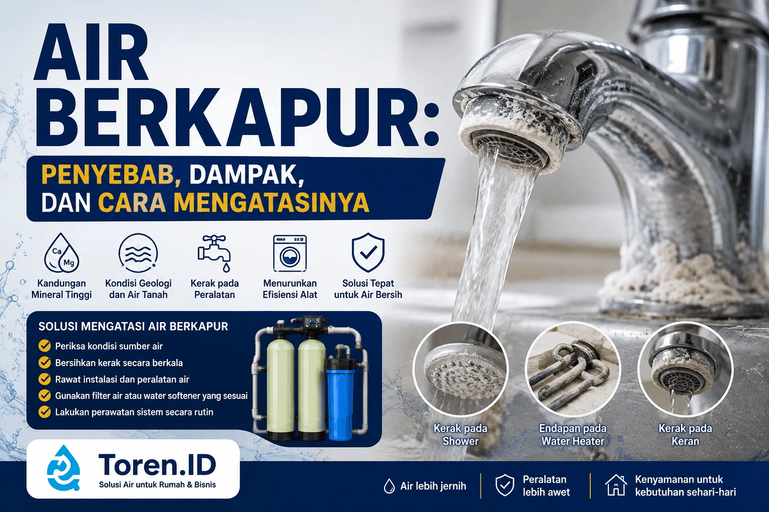 Air Berkapur: Penyebab, Dampak, dan Cara Mengatasinya